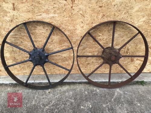 2X VINTAGE WHEELS