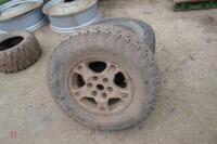3X 265/70 R16 ALL TERRAIN TYRES - 2