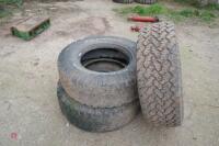 3X 265/70 R16 ALL TERRAIN TYRES - 6