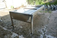 GALV FREE STANDING CATTLE TROUGH - 2