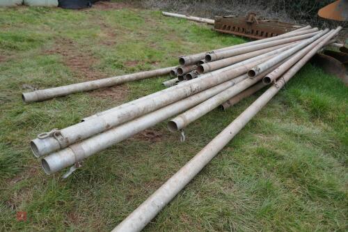 29X ALUMINIUM IRRIGATION PIPES