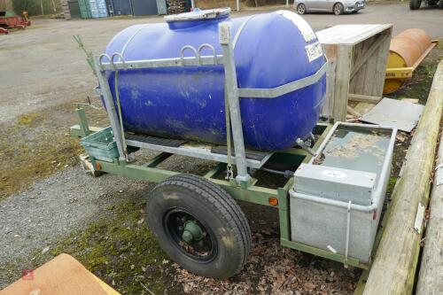 1500 LITRE MOBILE WATER BOWSER