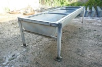 GALV FREE STANDING CATTLE TROUGH - 2