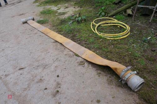 1X 5'' 3 METRE LAYFLAT HOSE