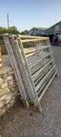 6 X GALV CATTLE HURDLES