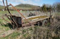 VINTAGE 10' SINGLE AXLE TRAILER (S/R)