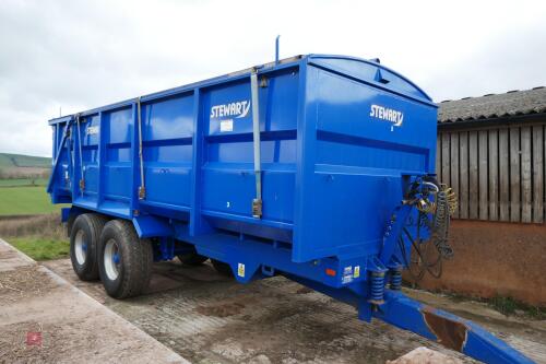 2012 STEWART 18T TWIN AXLE GRAIN TRAILER