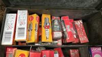 BOX OF SPARK PLUGS - 4