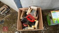 RIVET GUN/BOXES OF RIVETS ETC - 3