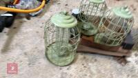 3 X GARDEN BIRD FEEDERS - 2