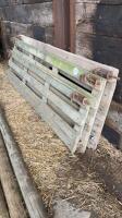 3 X 7' WOODEN PARTITIONS