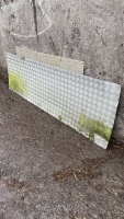 2 SECTIONS OF CHEQUER PLATE - 3