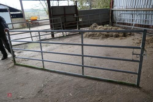 12' GALVANISED HEAVY DUTY YARD GATE