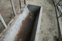 15' GALVANISED CATTLE FEED BARRIER - 8