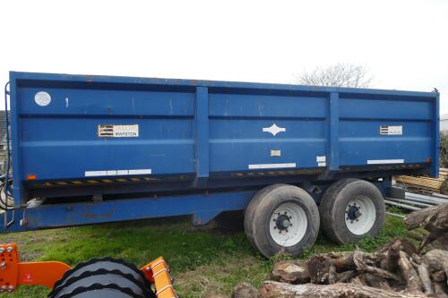 1996 AS MARSTON 12T GRAIN TRAILER