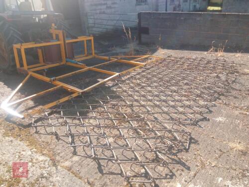 16' MOUNTED CHAIN HARROWS