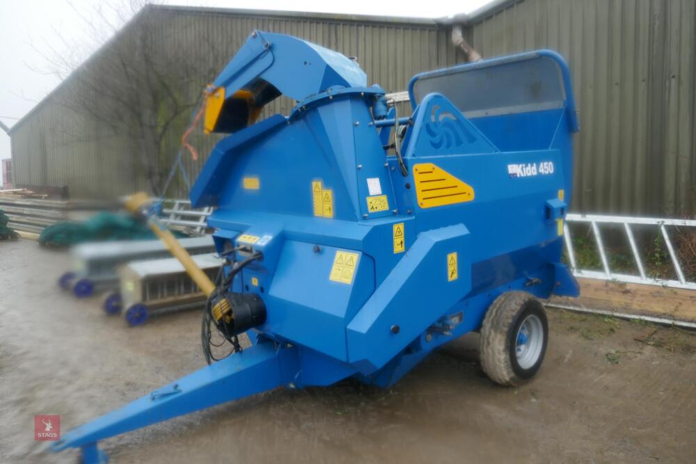 2019 KIDD 450 TRAILED STRAW CHOPPER