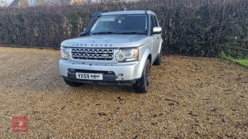 2010 LAND ROVER DISCOVERY 4 4X4 TRUCK