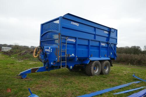 2016 STEWART GX14X - 19 S SILAGE TRAILER