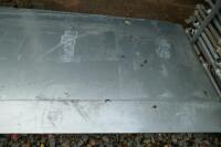 7 SHEETS OF GALVANISED STEEL SHEET - 3