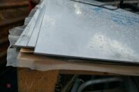 3 SHEETS OF ALUCOBOND METAL SHEETS - 3