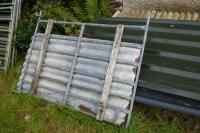 10 GALVANISED SHEEP HURDLES - 7