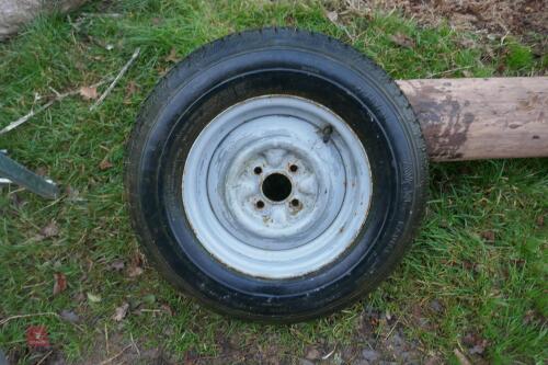 13.5 R13 TRAILER WHEEL & TYRE