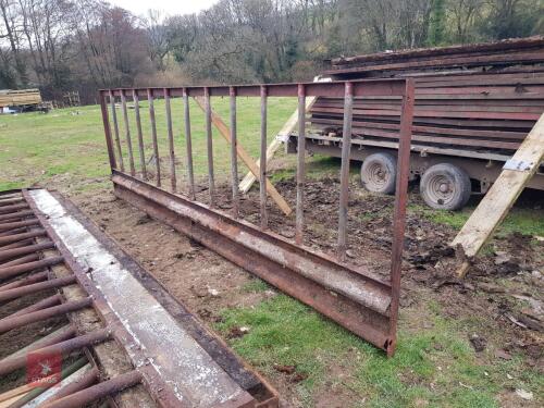 CATTLE FEED BARRIER 14'7'' V. HEAVY(15)