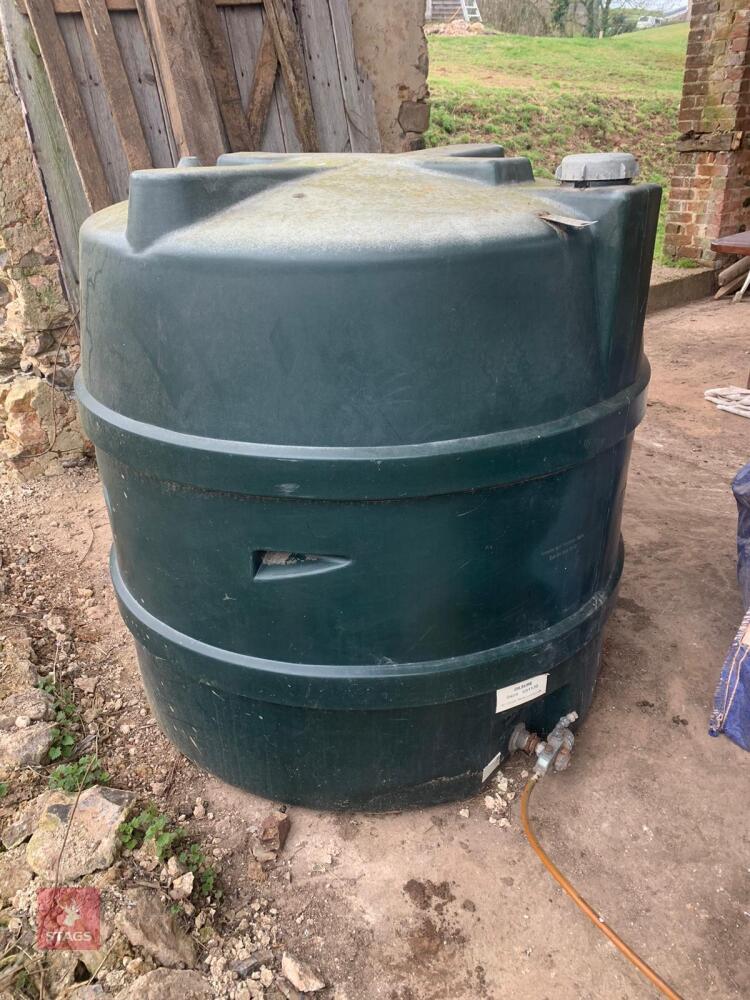 1360 LITRE HEATING OIL TANK