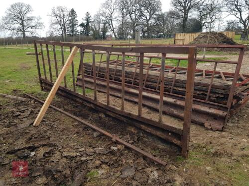 CATTLE FEED BARRIER 14'7'' V. HEAVY(10)