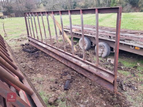 CATTLE FEED BARRIER 14'7'' VERY HEAVY(3)