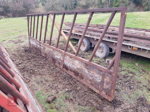 CATTLE FEED BARRIER 14'7'' VERY HEAVY(5)