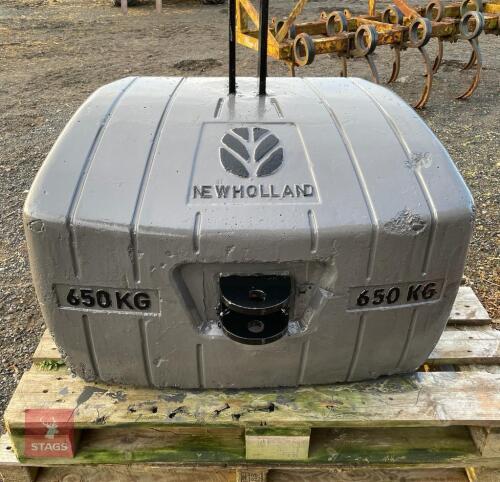 NEW HOLLAND 650KG WEIGHT BLOCK