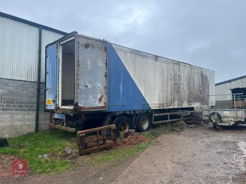 LORRY BODY ON TWIN AXLE CHASSIS