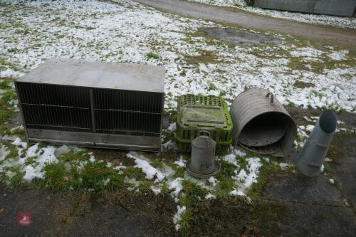 ASSORTED POULTRY EQUIPMENT