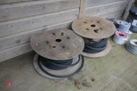 2 X PART REELS ARMOURED CABLE - 3