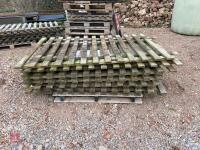 PALLET OF 6FT FENCING PANELS - 6