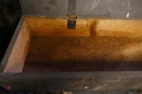 OLD WOODEN TOOL BOX - 4