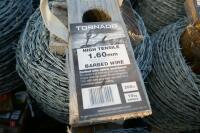 PALLET OF 60 ROLLS OF BARBED WIRE - 2