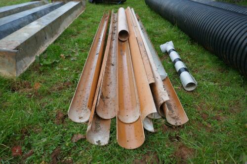 SELECTION OF 4'' GUTTERING