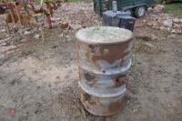 HOMEMADE BARREL WEIGHT BLOCK