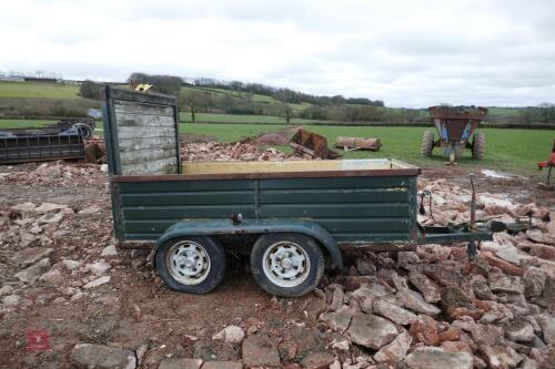 RICE 2.4 X 1.4M CAR TRAILER