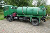 MERCEDES 814 ECO POWER SEPTIC TANKER