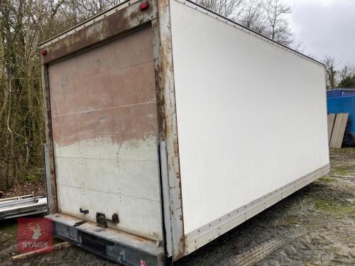 BOX BODY STORAGE APPROX 18'