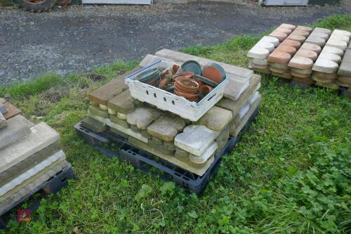 PALLET OF KERBSTONES/ EDGING STONES