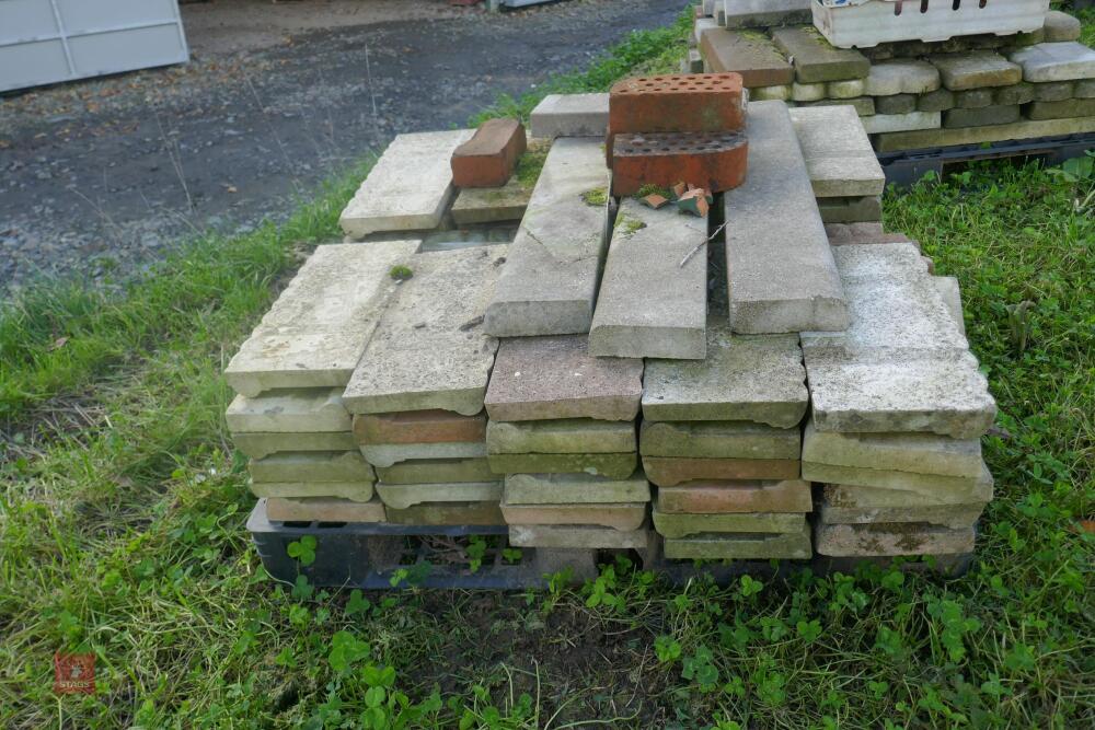 PALLET OF KERBSTONES/ EDGING STONES