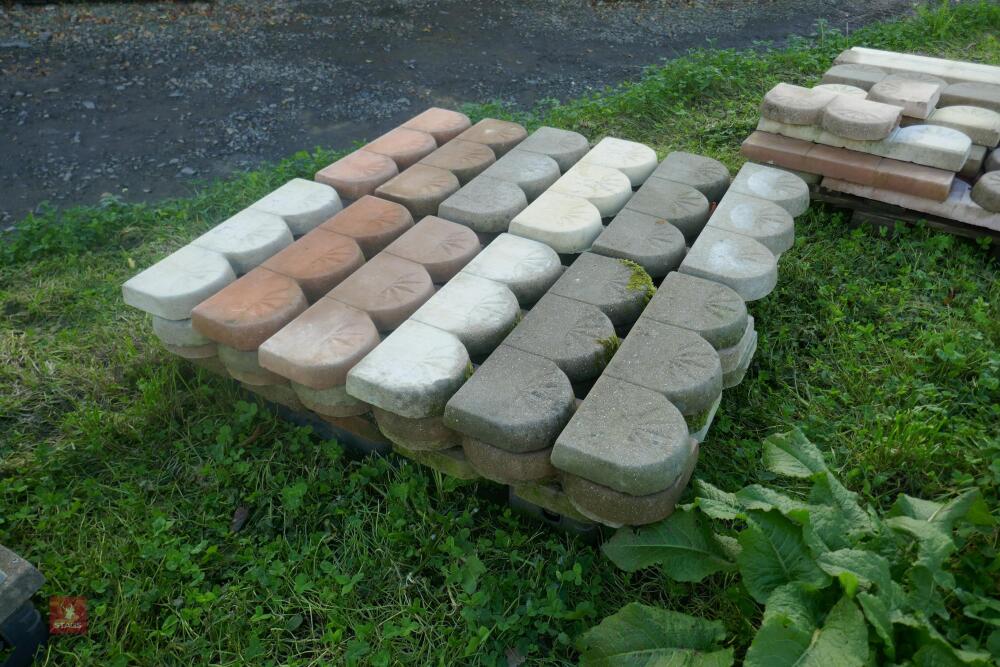 PALLET OF DECRATIVE EDGING STONES