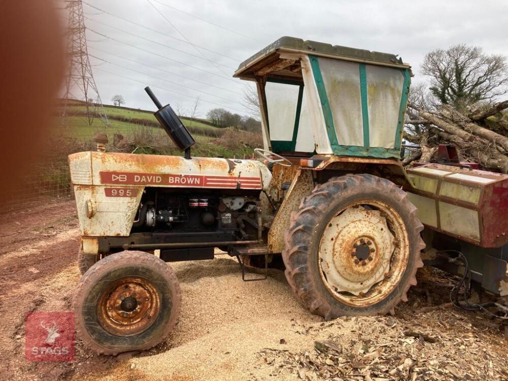 DAVID BROWN 995 2WD TRACTOR