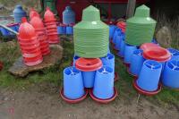 20 BLUE MANOLA FEEDERS - 10