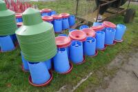 20 BLUE MANOLA FEEDERS - 6